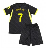 Atletico Madrid Lee Kang-in #7 Vieras Peliasu Lasten 2026-27 Lyhythihainen (+ Lyhyet housut)